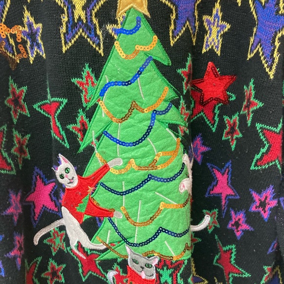 33 DEGREES 💯 Percent Cotton Ugly Christmas Sweater XXL. - Picture 2 of 6